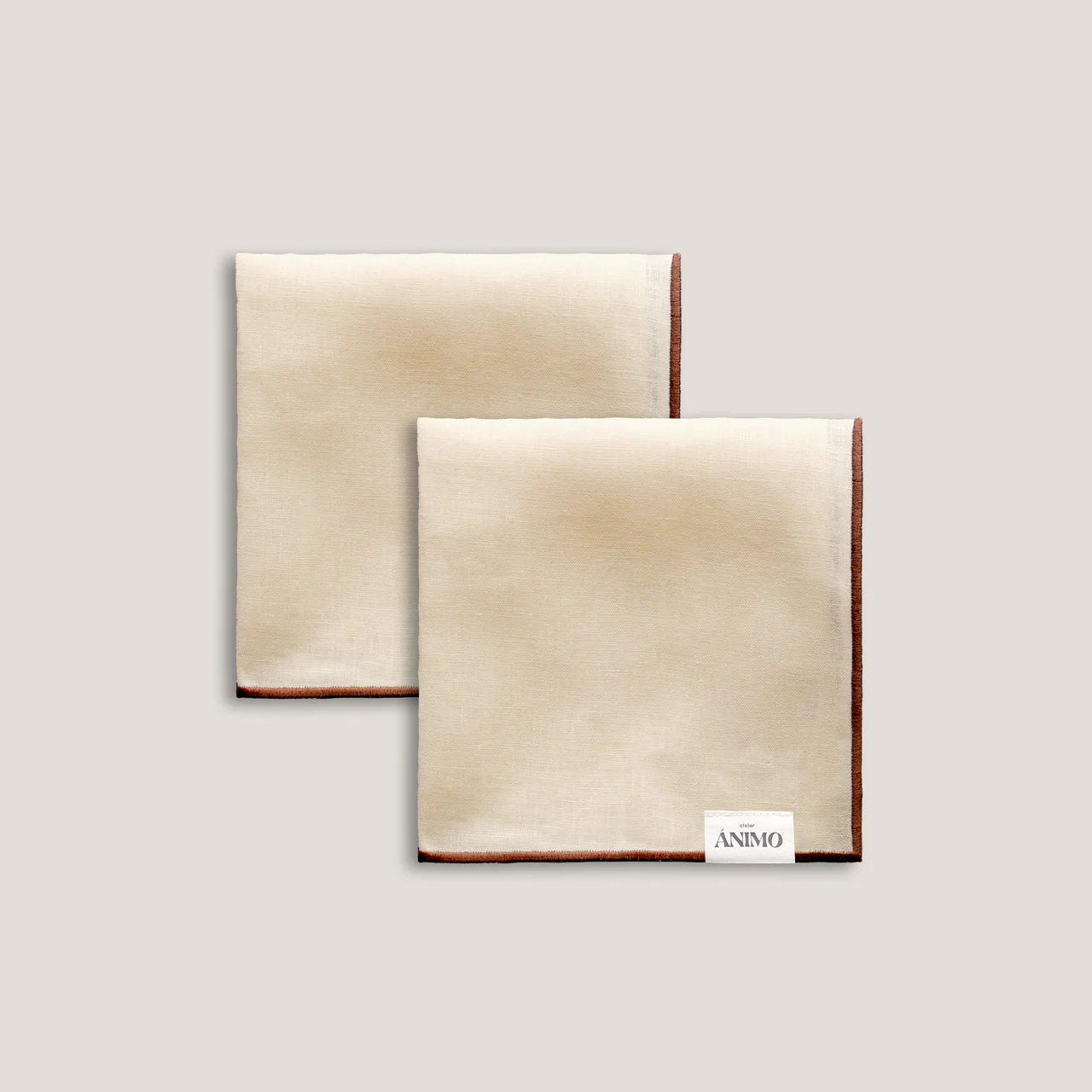 Napkins in beige